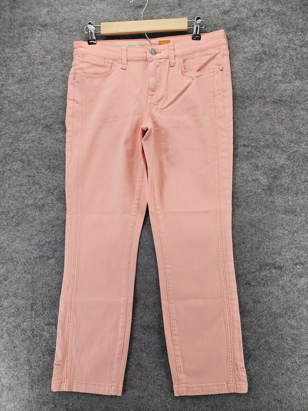 Pilcro and the Letterpress Jeans Womens 29 Stet Pink Crop